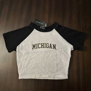 NWT University of Michigan Tailgate Baby Tee